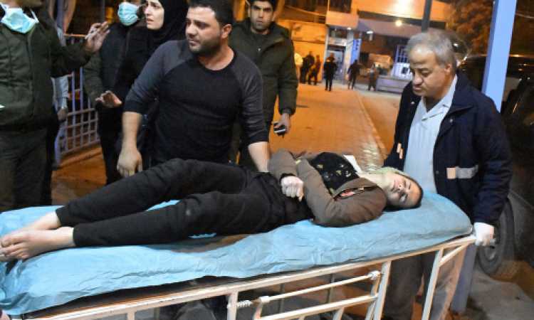قصف حلب بقذائف تحوى غازات سامة