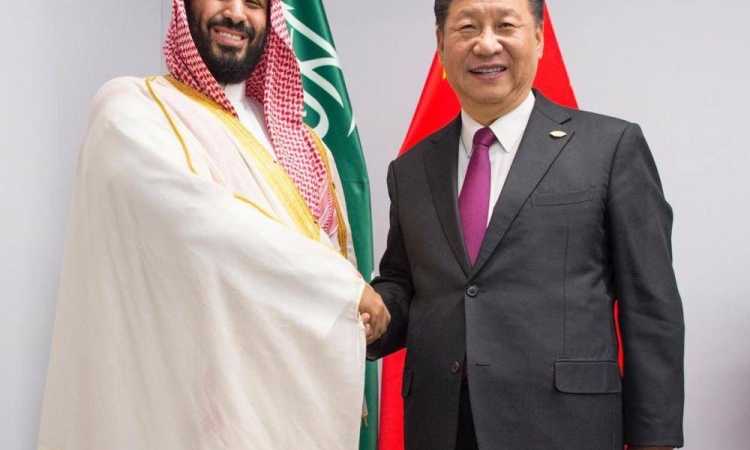الرئيس الصينى وولى العهد السعودى