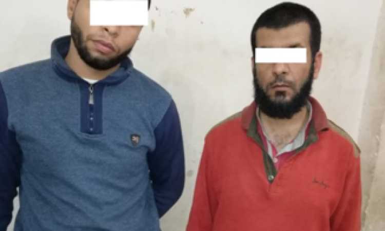 المتهمين بعد ضبطهما