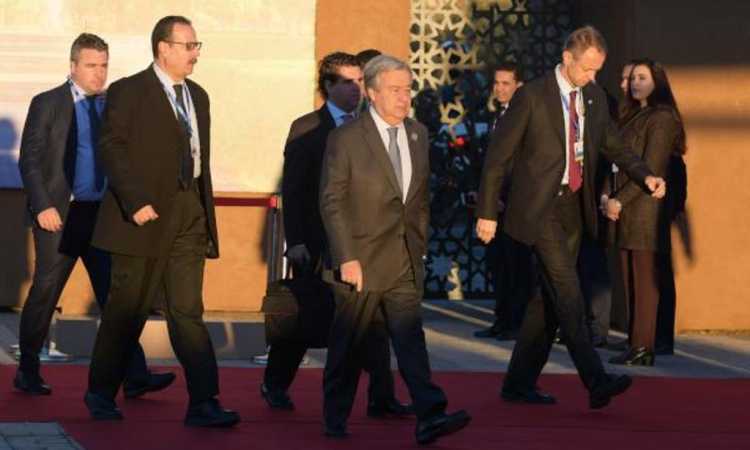 مؤتمر إقرار ميثاق الهجرة فى المغرب ـ مراكش
