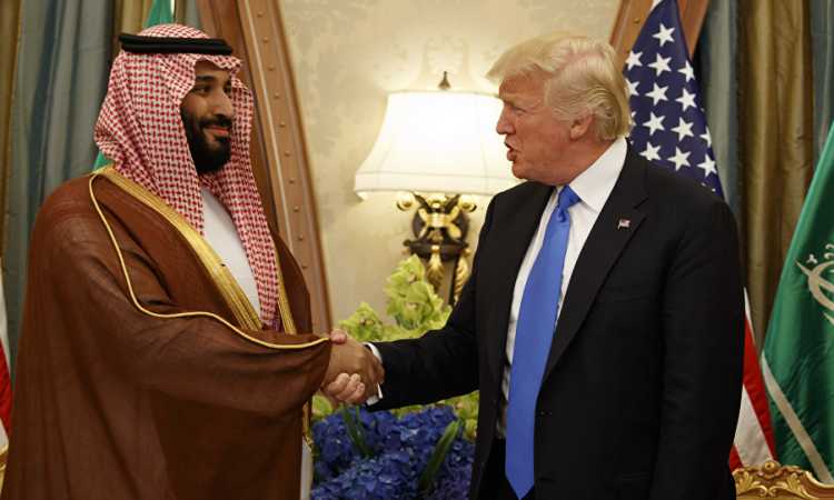 ترامب وبن سلمان