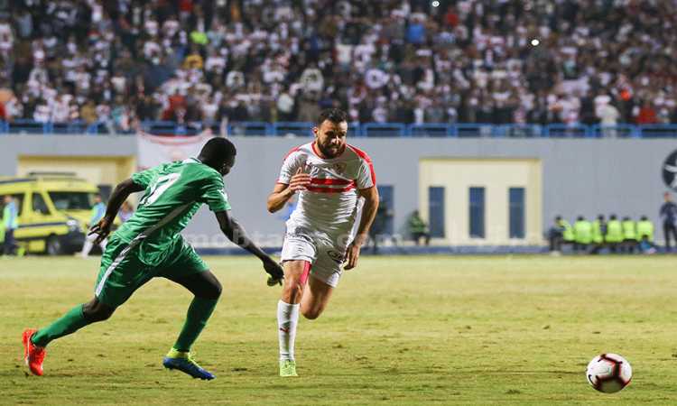 الزمالك يسحق القطن