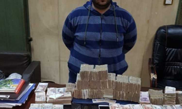 المتهم بعد ضبطه