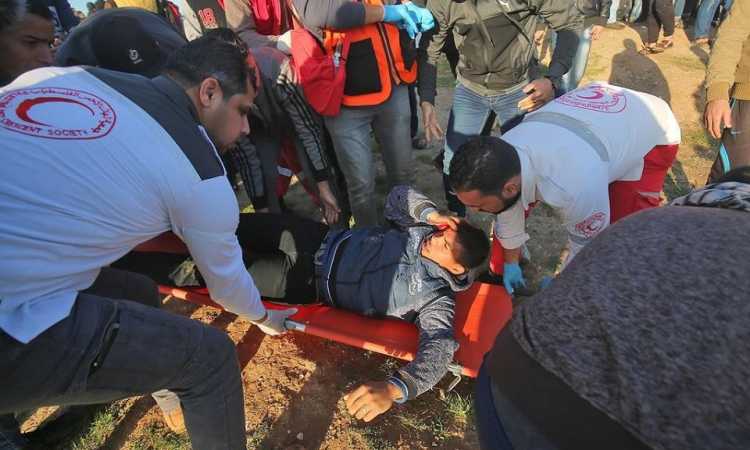 مواجهات بين الفلسطينيين وقوات الاحتلال
