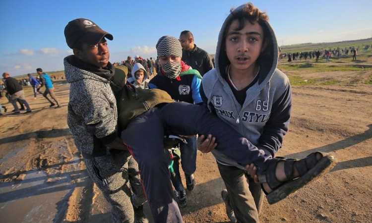 إصابة فلسطينيين - أرشيفية