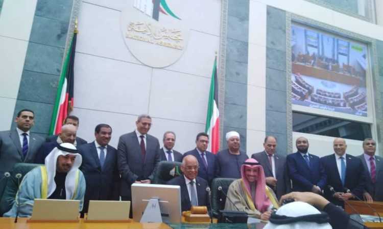 عبد العال فى مجلس الأمة الكويتى
