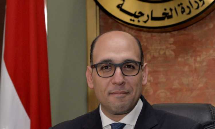 المستشار أحمد حافظ -  متحدث وزارة الخارجية