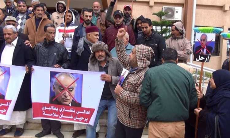 مظاهرة فى ليبيا