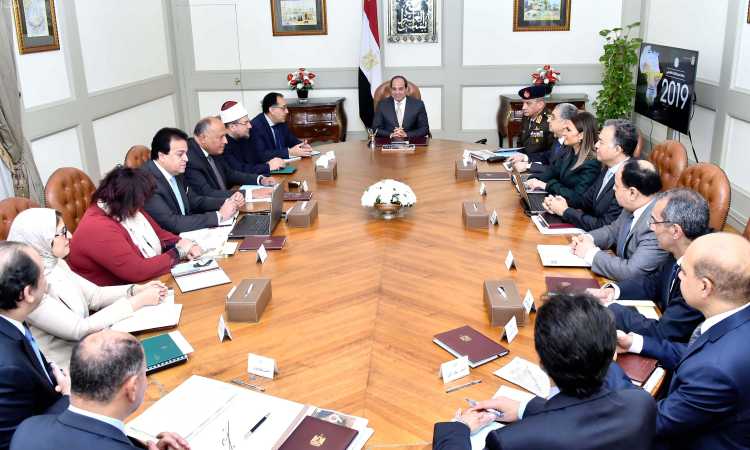 اجتماع الإعداد لرئاسة مصر  للاتحاد الأفريقى