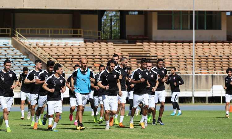 تدريب الزمالك الأخير قبل لقاء جورماهيا