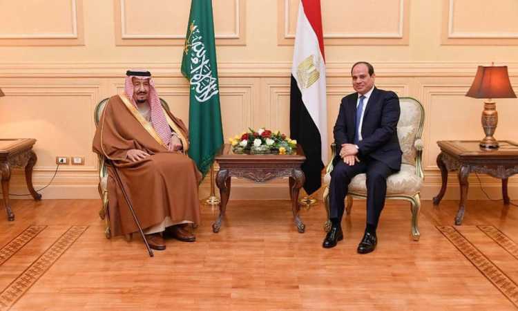 الرئيس عبد الفتاح السيسى يستقبل الملك سلمان