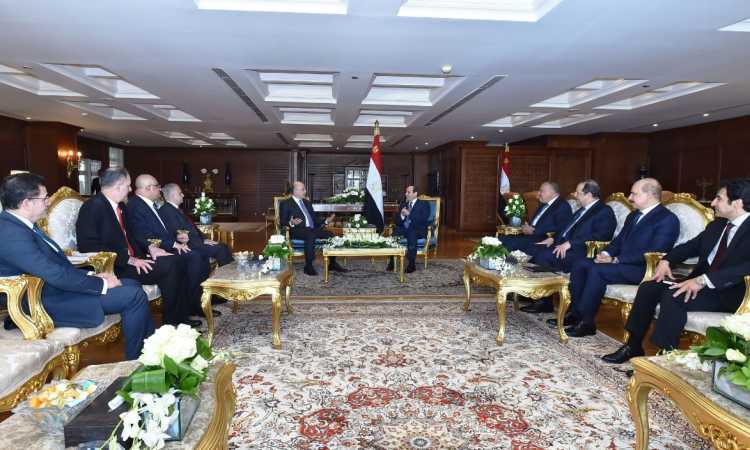 السيسى ورئيس العراق