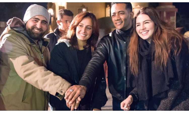 محمد رمضان وحلا شيحة فى مسلسل زلزال