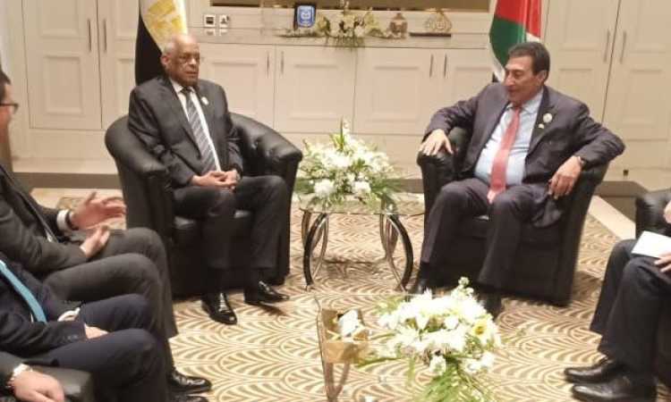 عبد العال يلتقى رئيس النواب الأردنى