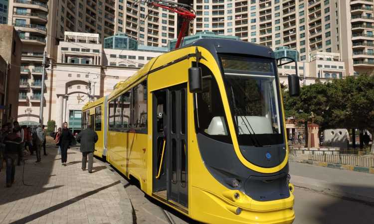 ترام الإسكندرية الجديد