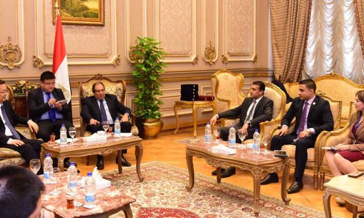 مستقبل وطن يلتقى وفد الحزب الشيوعى الصينى