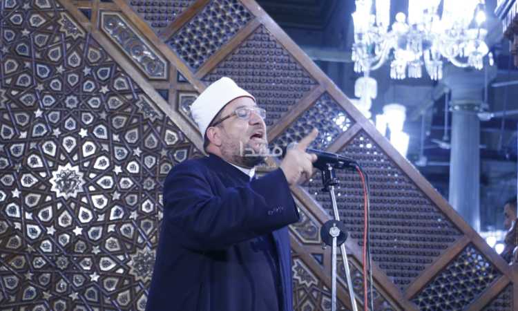 وزراء ومسؤولون يحيون ذكرى الإسراء والمعراج بمسجد الحسين 