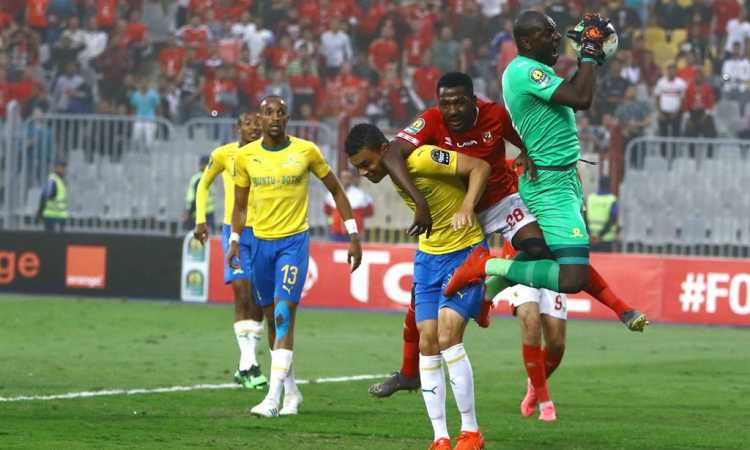 الأهلى يتعادل سلبيًا مع صن داونز فى الشوط الأول