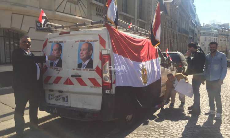 استفتاء المصريين فى باريس