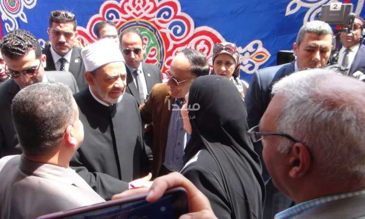 شيخ الأزهر يدلى بصوته