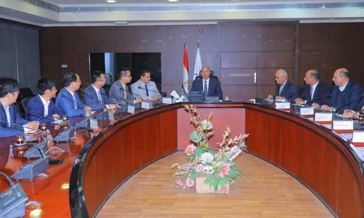 وفد شركة هواوى العالمية