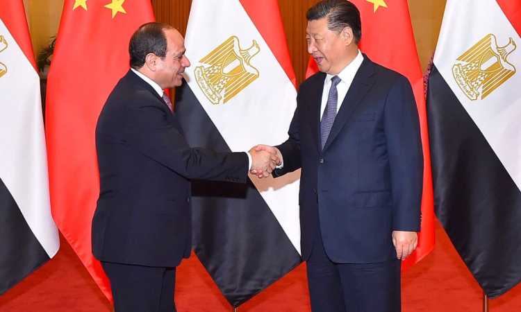 الرئيس السيسى فى الصين