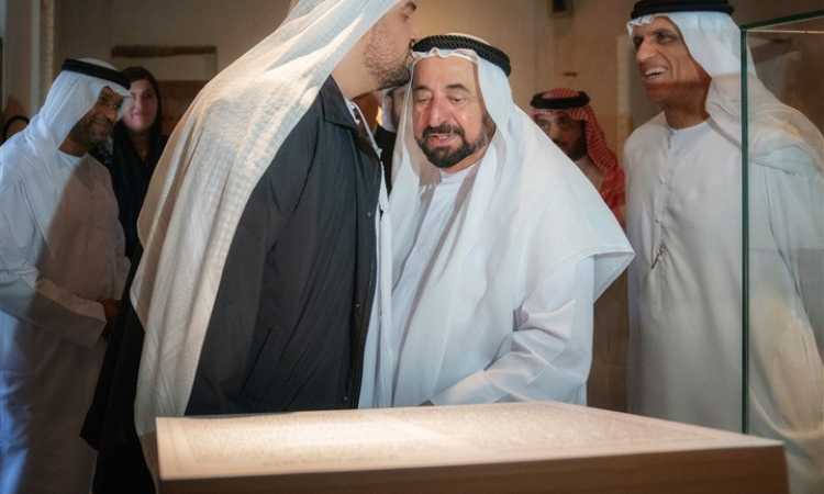 حسين الجسمى وحاكم الشارقة