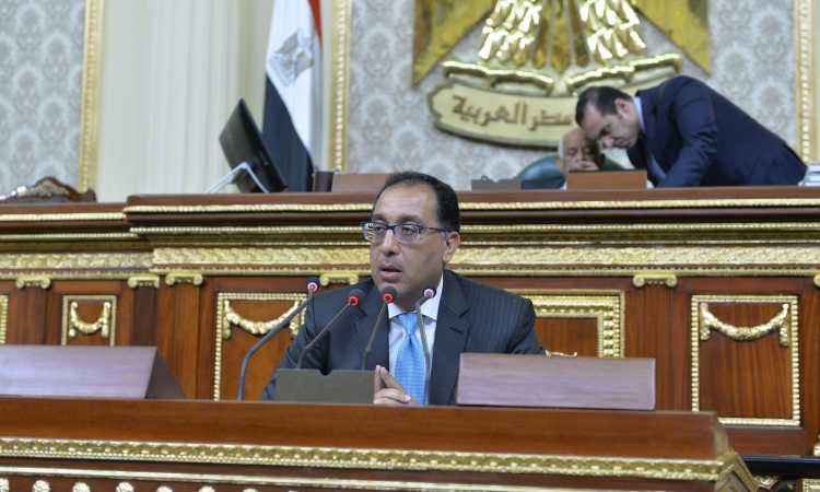 مصطفى مدبولى فى البرلمان