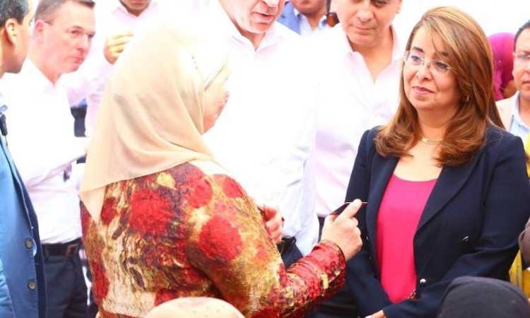 غادة والى ورئيس مجموعة البنك الدولى