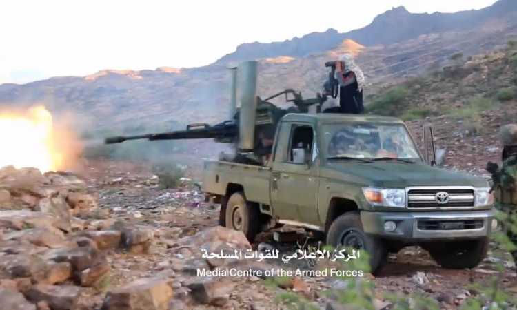 معركة الجيش اليمنى فى الضالع