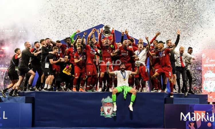 لحظات تتويج ليفربول بنهائى دورى أبطال أوروبا