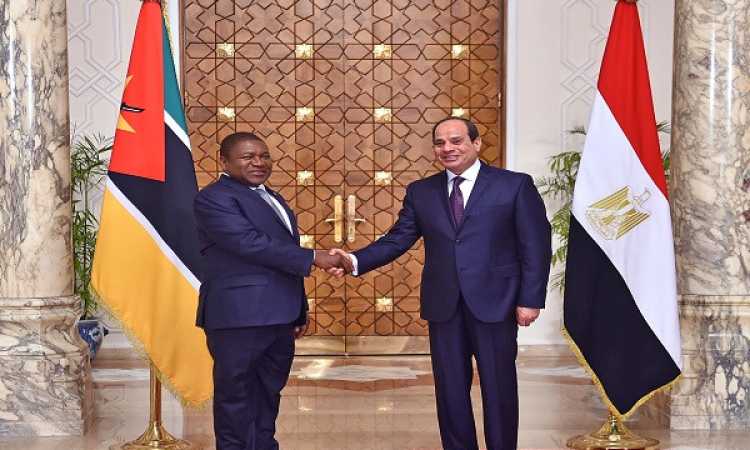 الرئيس السيسى ورئيس موزمبيق