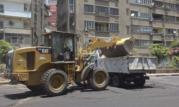 أعمال تطوير شارع ثروت