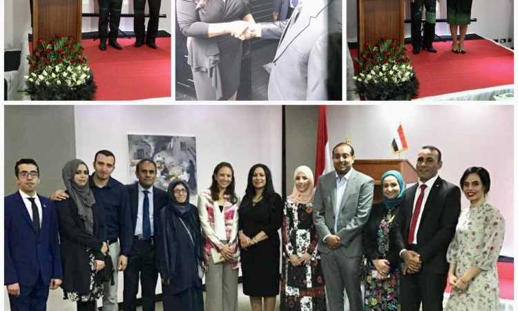 حفل استقبال بمناسبة الذكرى السابعة والستين لثورة يوليو