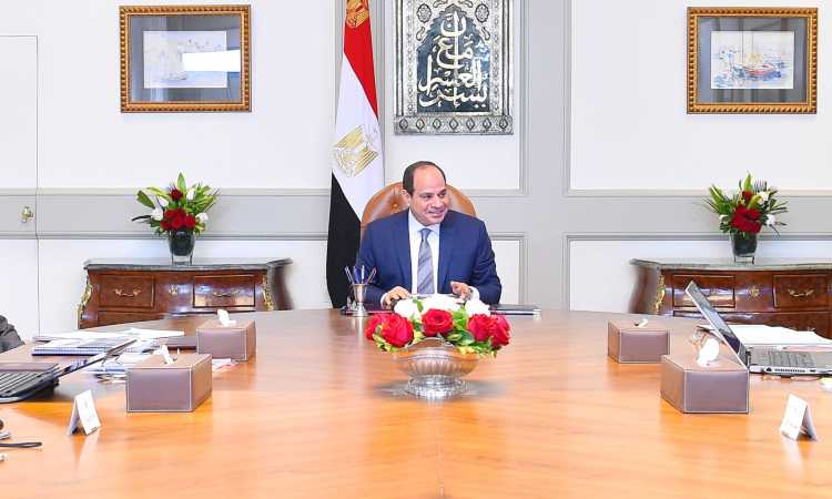 الرئيس السيسى يوجه بمواصلة جهود توطين صناعة النقل فى مصر