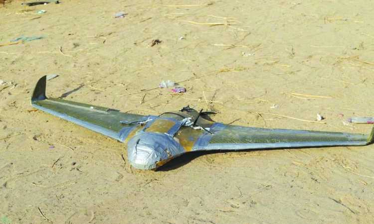 إسقاط طائرة مسيرة