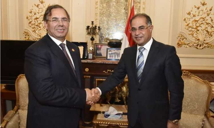 سليمان وهدان يلتقى نائب رئيس البرلمان الإفريقى