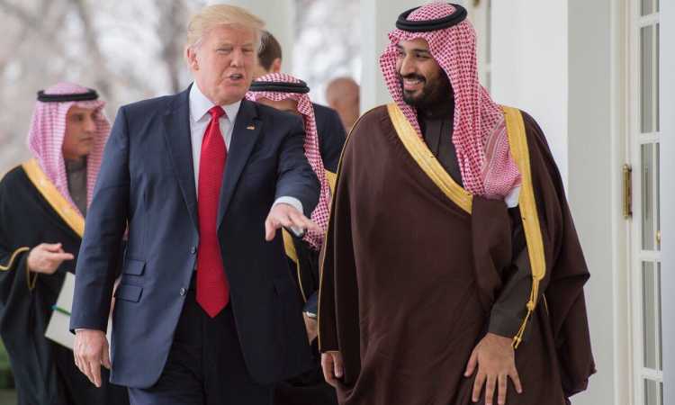 ترامب والعاهل السعودى