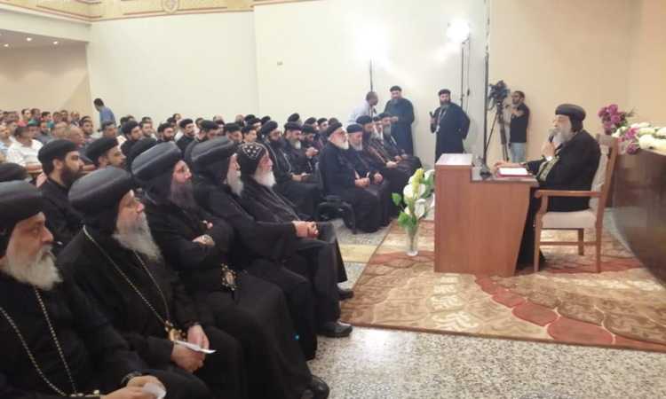 صورة من عظة البابا