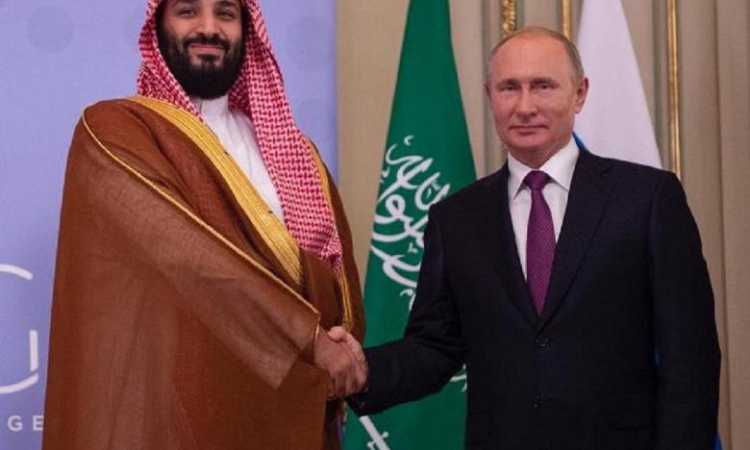 محمد بن سلمان وفلاديمير بوتين