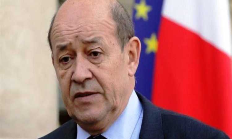 وزير الخارجية الفرنسى جان إيف لو دريان