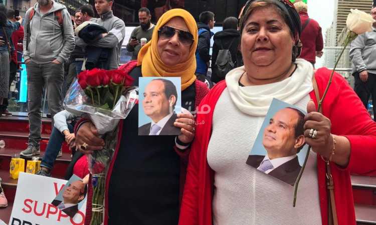 احتفال الجالية المصرية بأمريكا بنصر أكتوبر