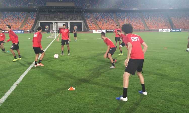مران المنتخب الأولمبى