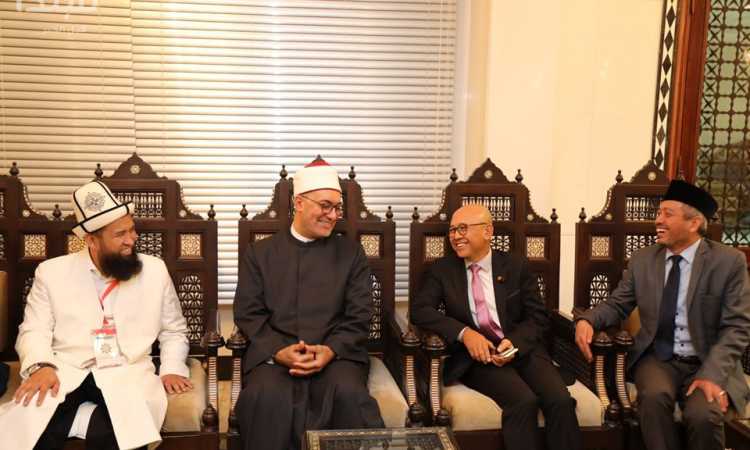 نظير عياد وسفير إندونيسيا بالقاهرة