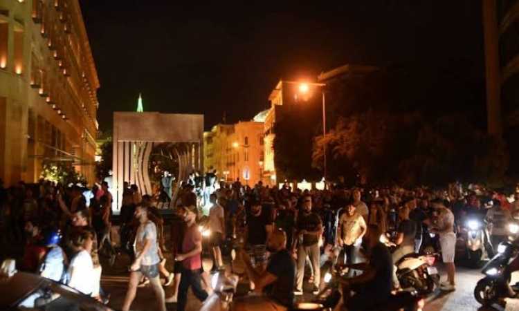 مظاهرات بيروت