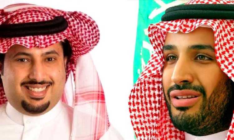 تركى آل الشيخ ومحمد بن سلمان