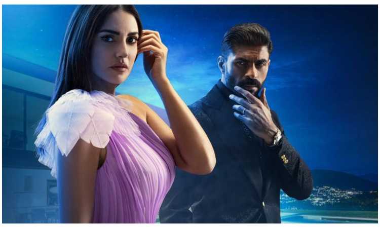درة وخالد سليم فى مسلسل بلا دليل