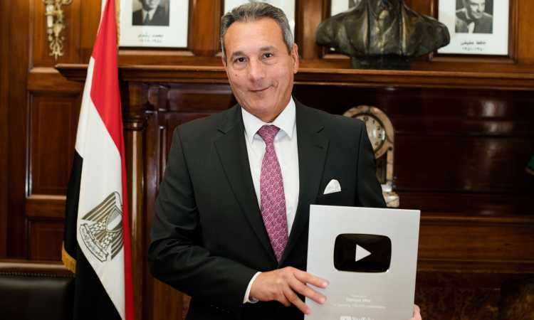 بنك مصر يحصل على الدرع الفضى من يوتيوب