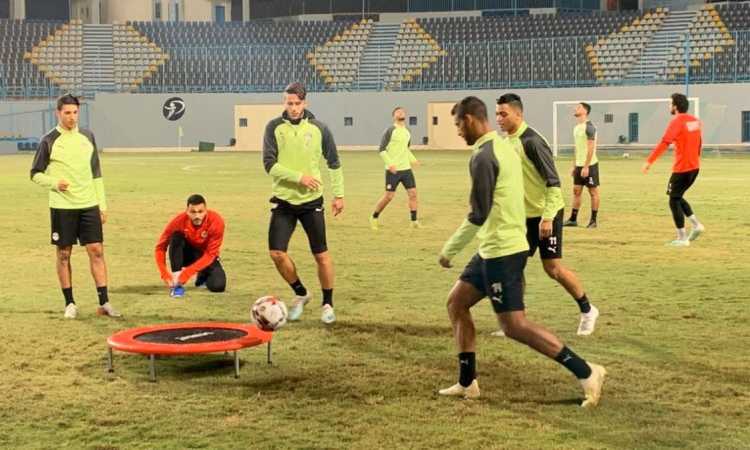 مران المنتخب الأولمبى