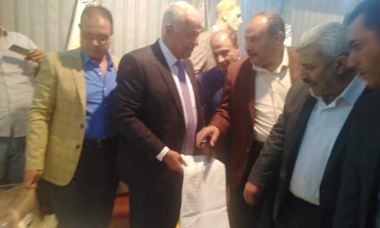 صناعة النواب تتفقد شركة الغزل والنسيج
